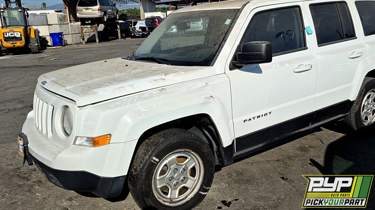 2016 JEEP PATRIOT partes disponibles