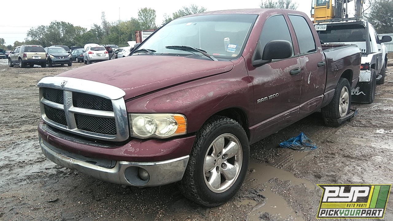 2002 DODGE RAM 1500 available for parts
