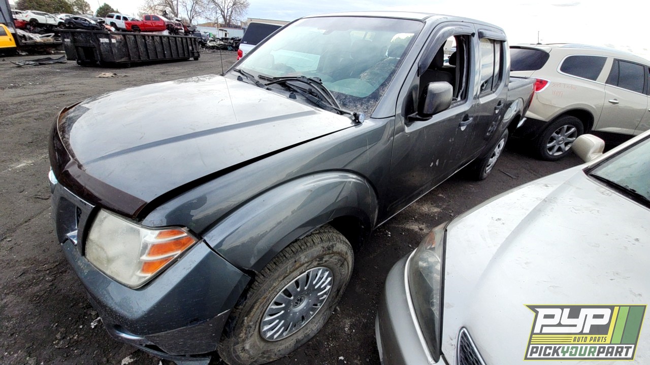 2009 NISSAN FRONTIER partes disponibles