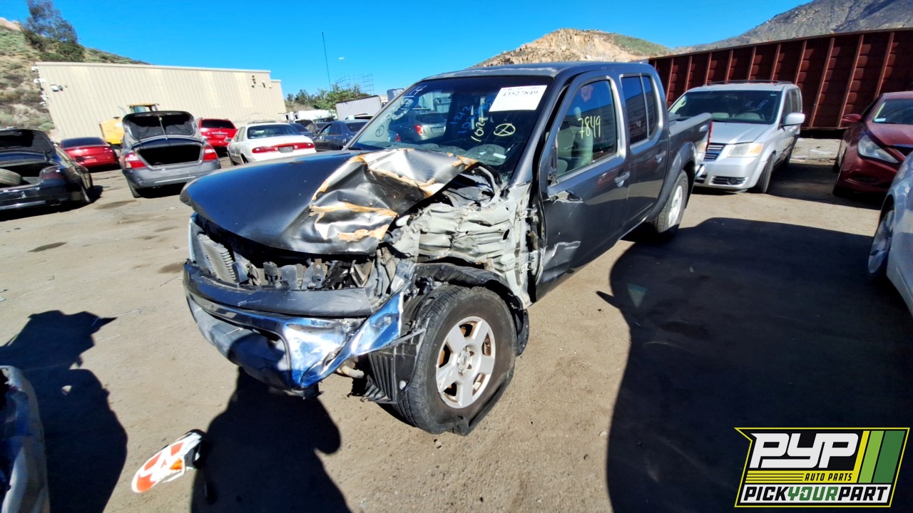 2005 NISSAN FRONTIER partes disponibles