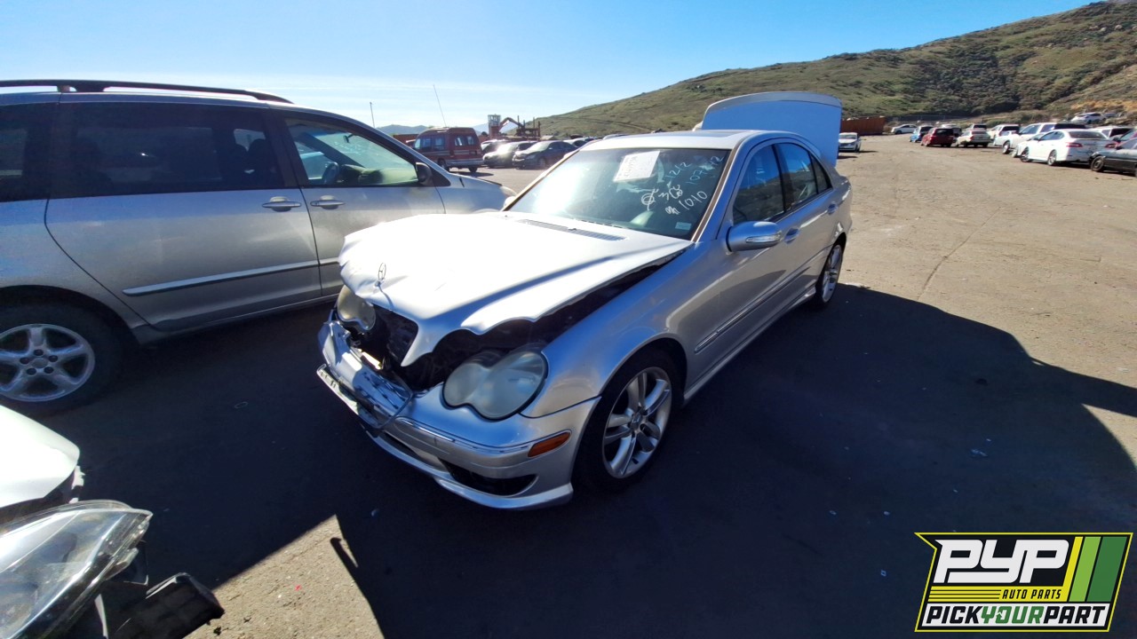 2007 MERCEDES-BENZ C230 partes disponibles