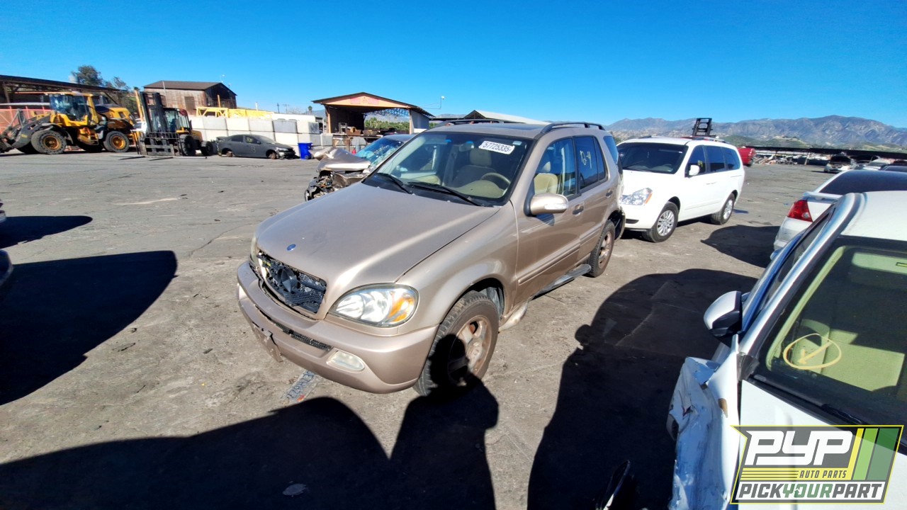 2003 MERCEDES-BENZ ML350 partes disponibles