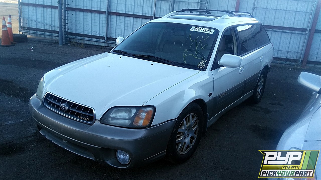2003 SUBARU OUTBACK partes disponibles