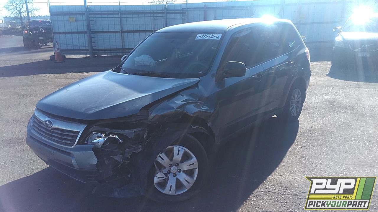 2010 SUBARU FORESTER partes disponibles