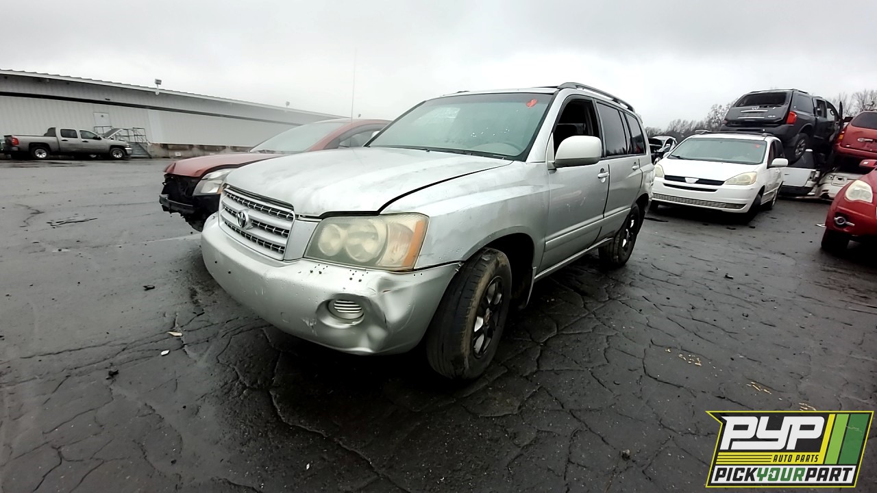 2001 TOYOTA HIGHLANDER partes disponibles