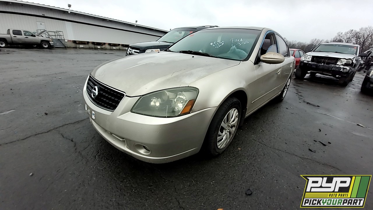 2005 NISSAN ALTIMA partes disponibles