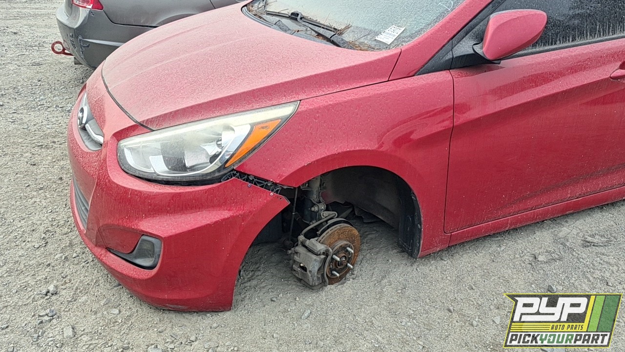 2017 HYUNDAI ACCENT partes disponibles