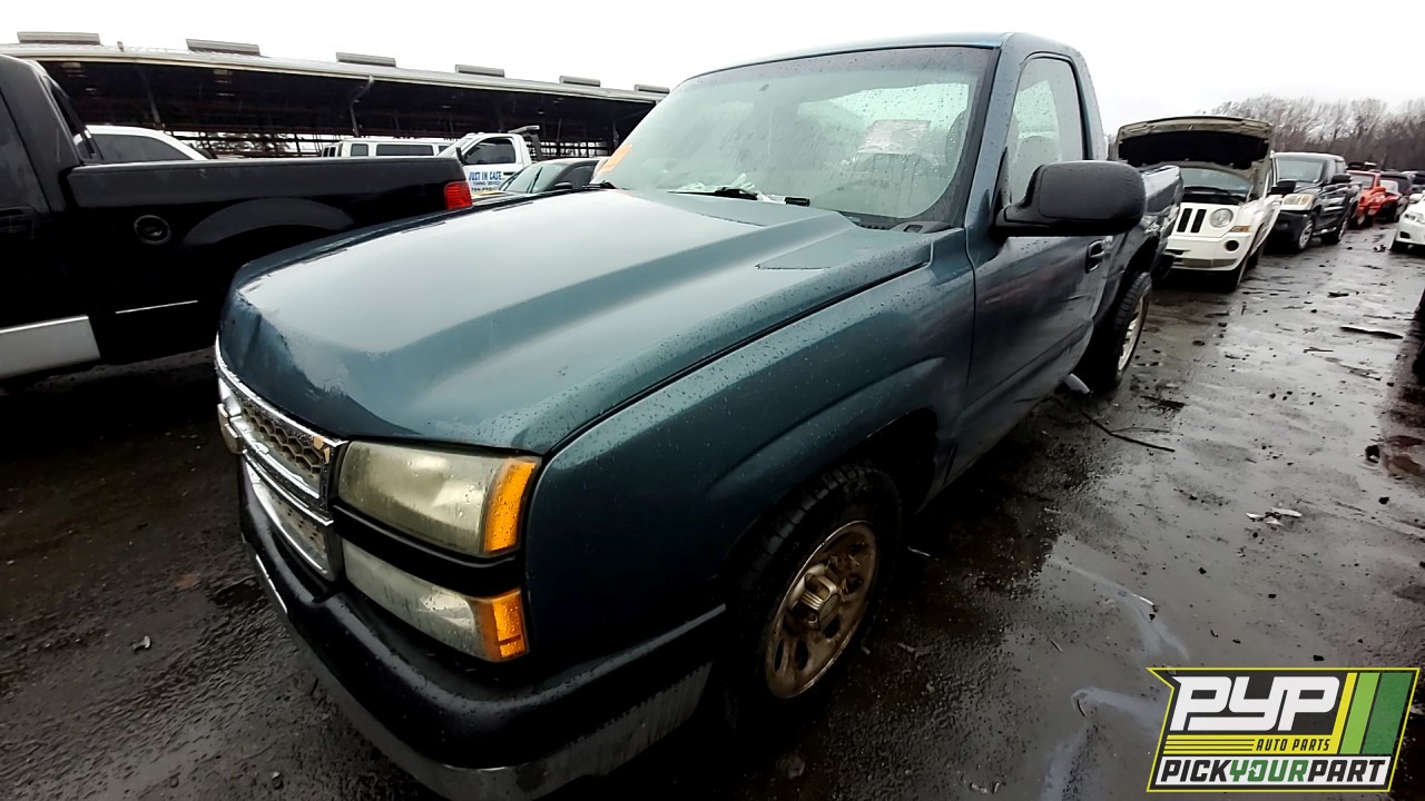 2006 CHEVROLET SILVERADO 1500 partes disponibles