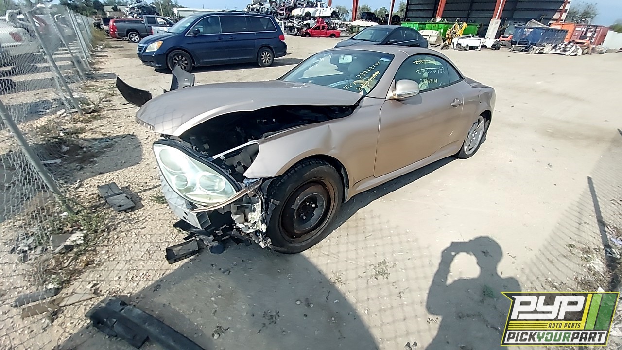 2003 LEXUS SC430 partes disponibles