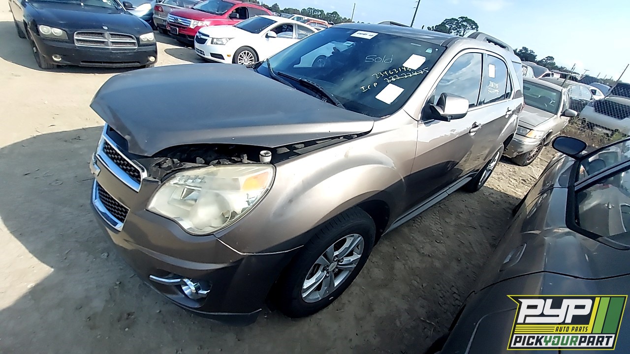 2011 CHEVROLET EQUINOX partes disponibles