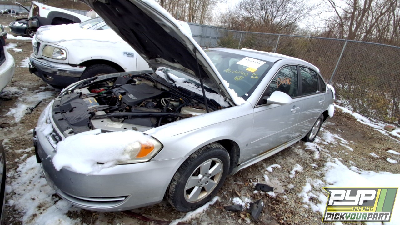 2009 CHEVROLET IMPALA partes disponibles