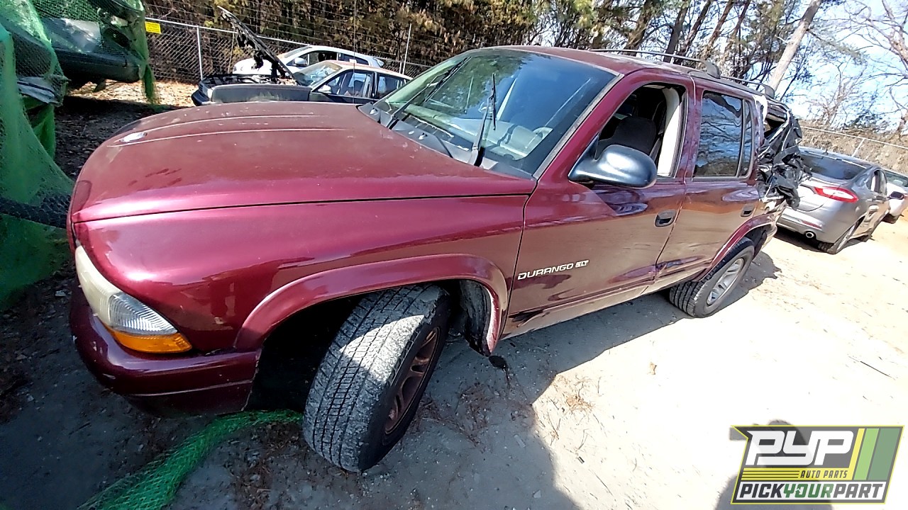 2001 DODGE DURANGO partes disponibles
