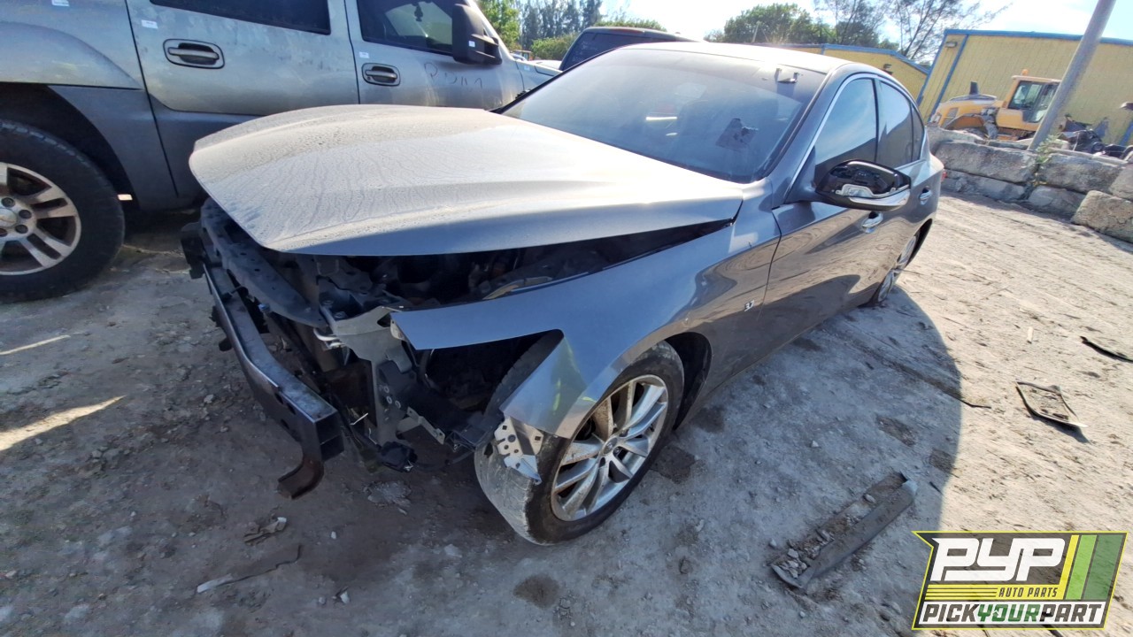 2014 INFINITI Q50 partes disponibles