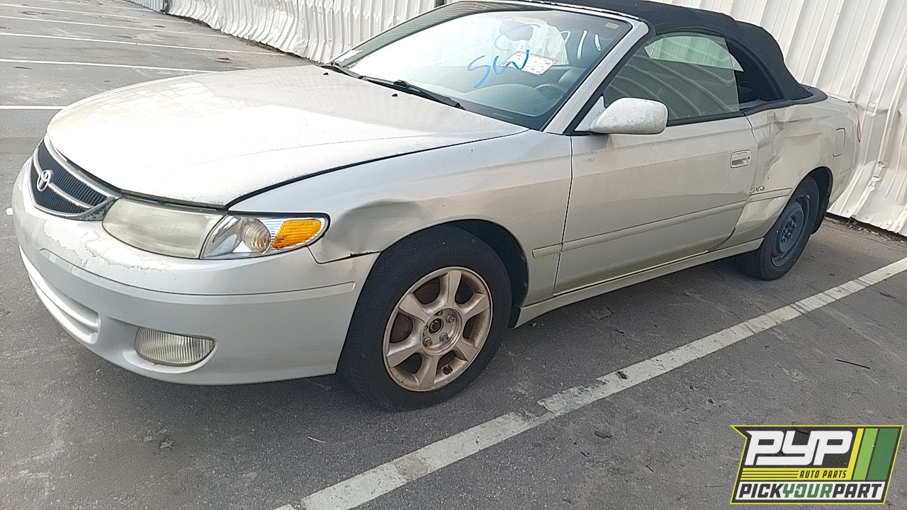 2000 TOYOTA SOLARA available for parts