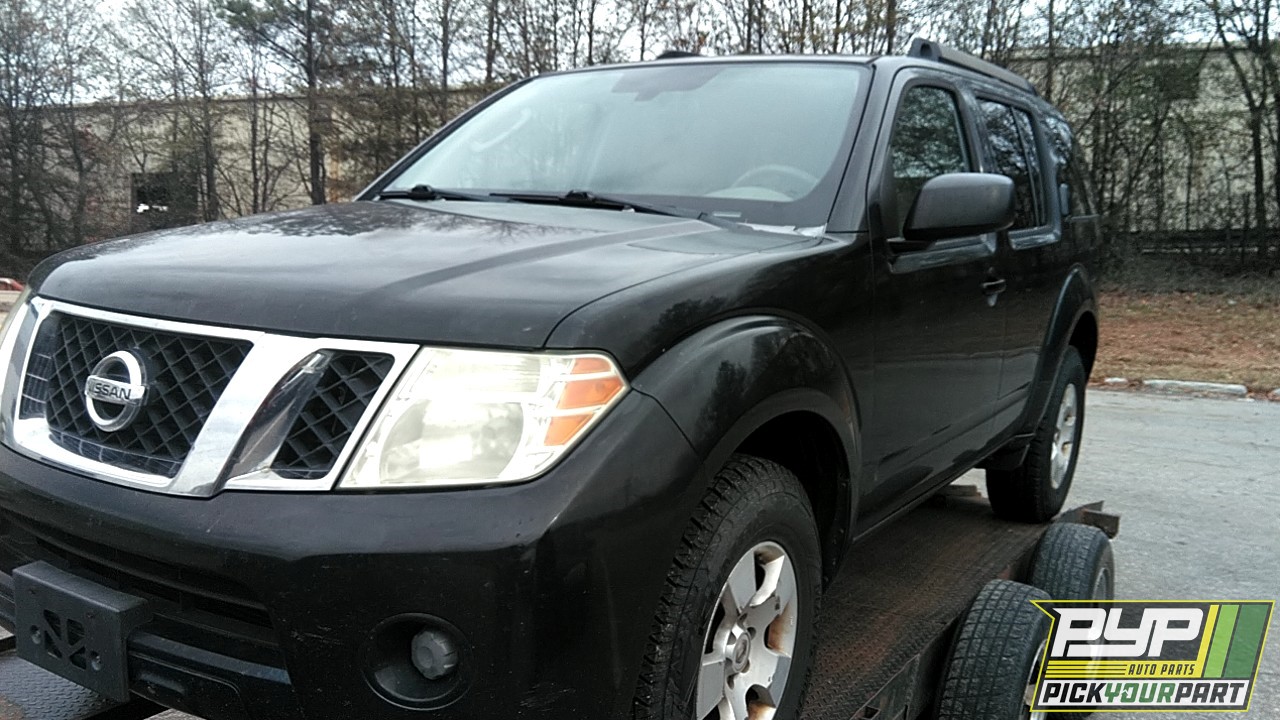 2008 NISSAN PATHFINDER partes disponibles