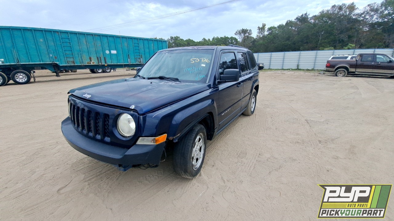 2014 JEEP PATRIOT available for parts