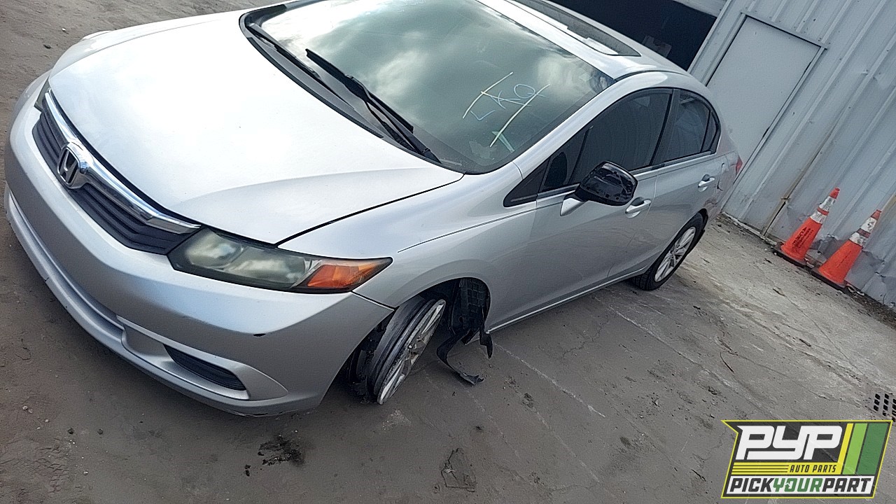 2012 HONDA CIVIC partes disponibles