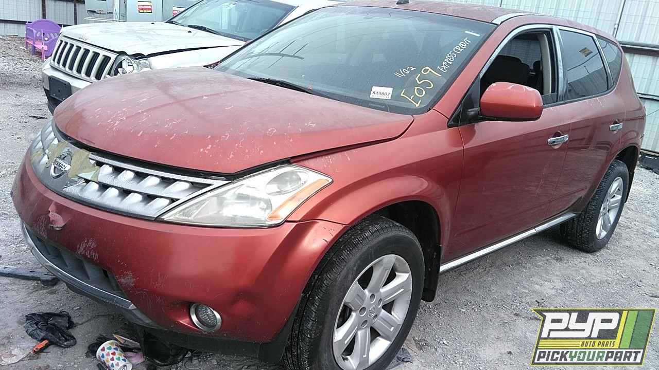 2006 NISSAN MURANO available for parts