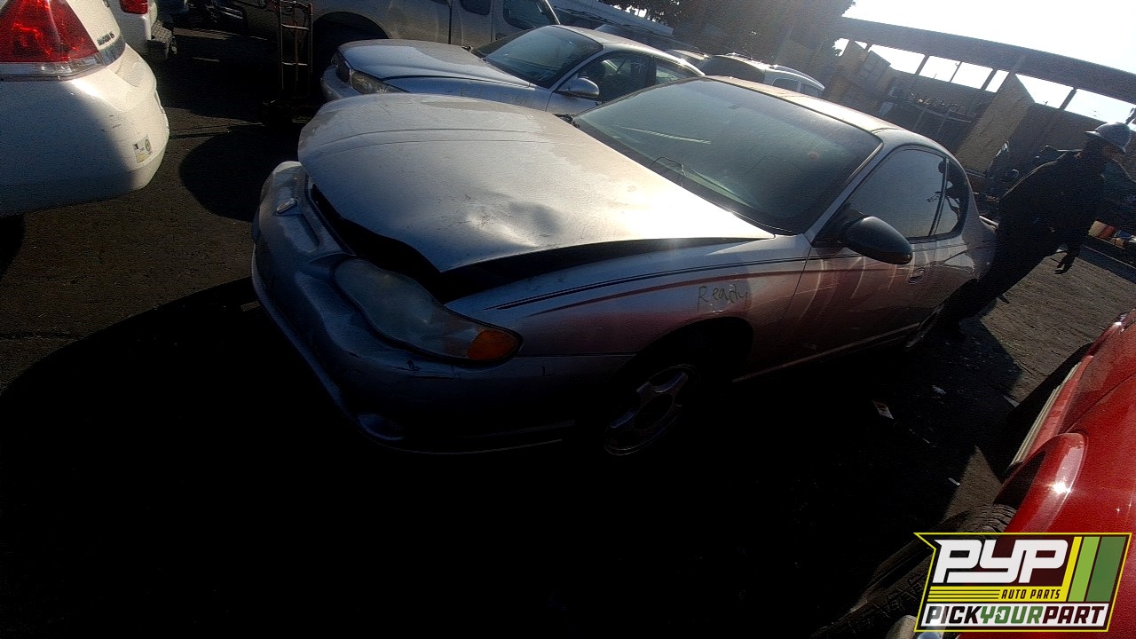 2005 CHEVROLET MONTE CARLO partes disponibles