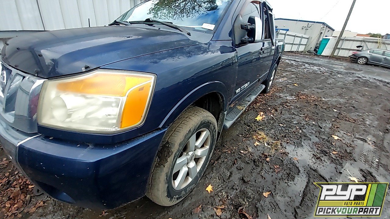 2012 NISSAN TITAN partes disponibles