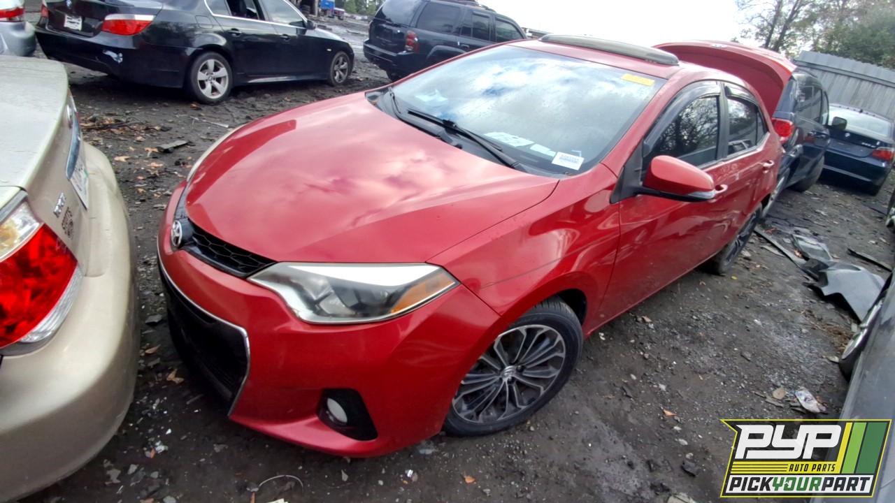 2014 TOYOTA COROLLA available for parts