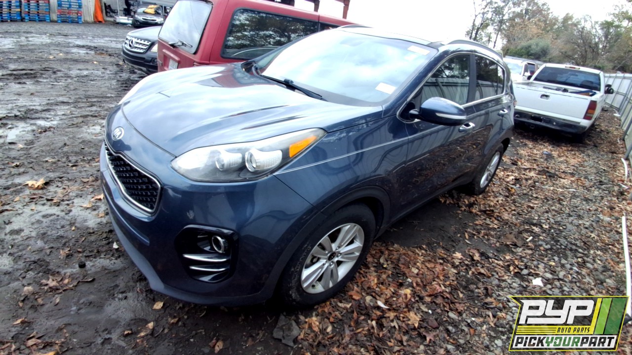 2017 KIA SPORTAGE available for parts