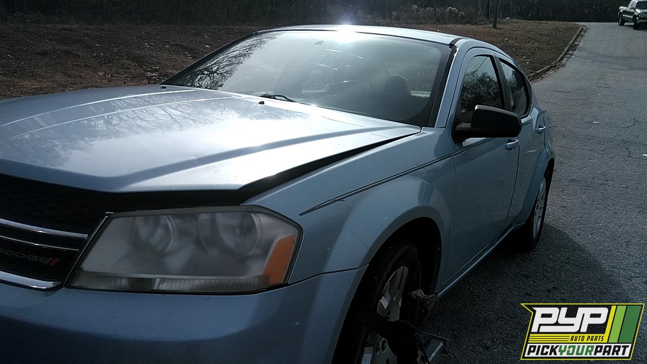 2013 DODGE AVENGER partes disponibles