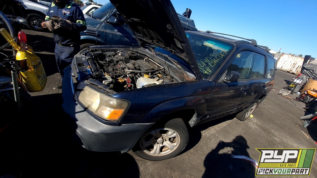 2005 SUBARU FORESTER partes disponibles