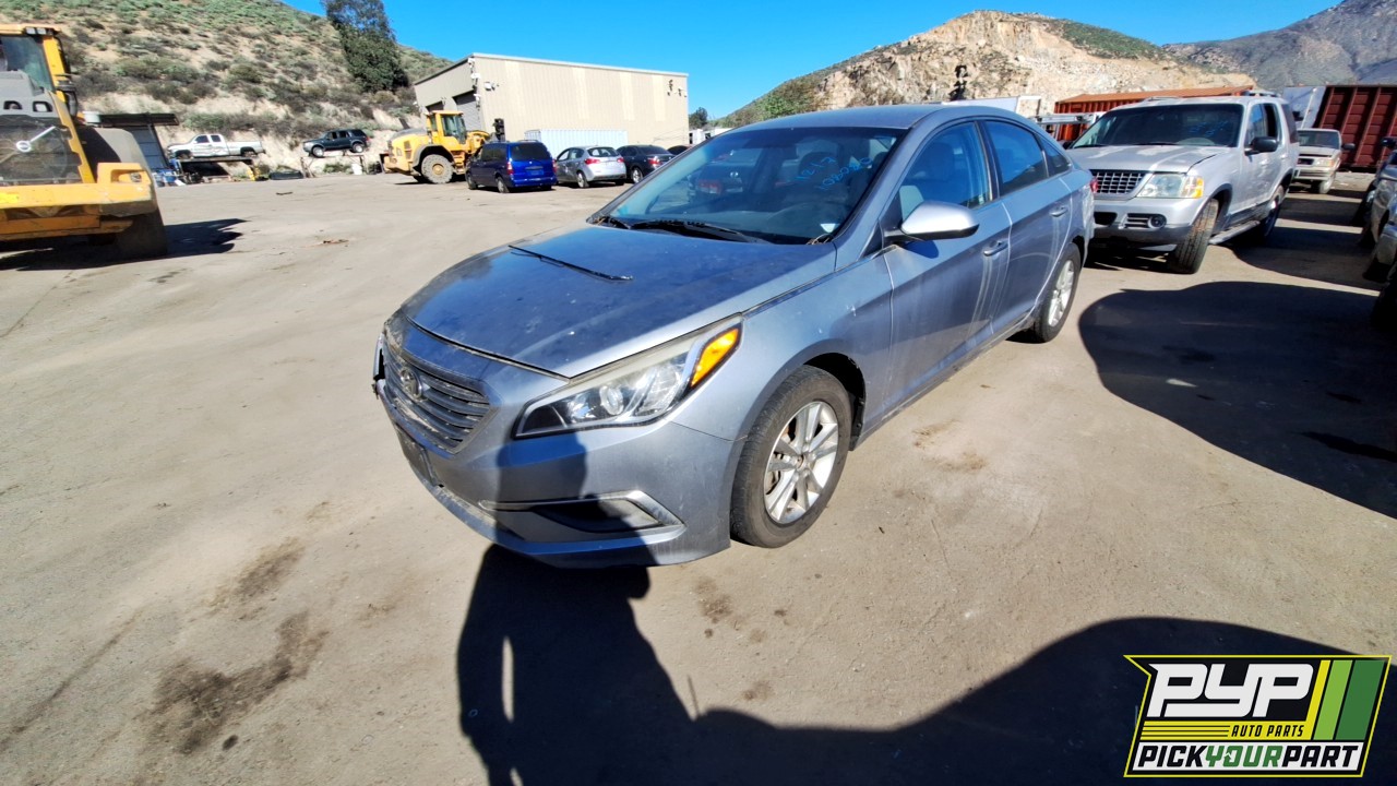 2017 HYUNDAI SONATA partes disponibles