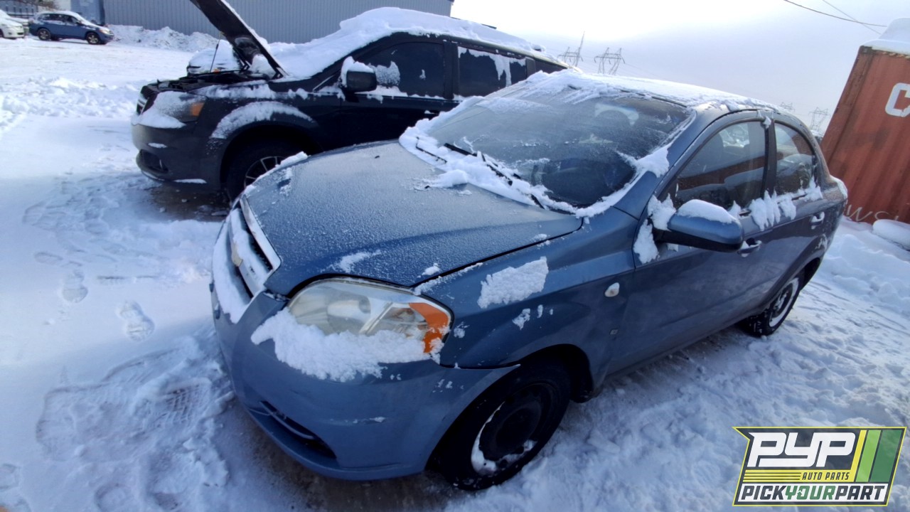 2007 CHEVROLET AVEO available for parts