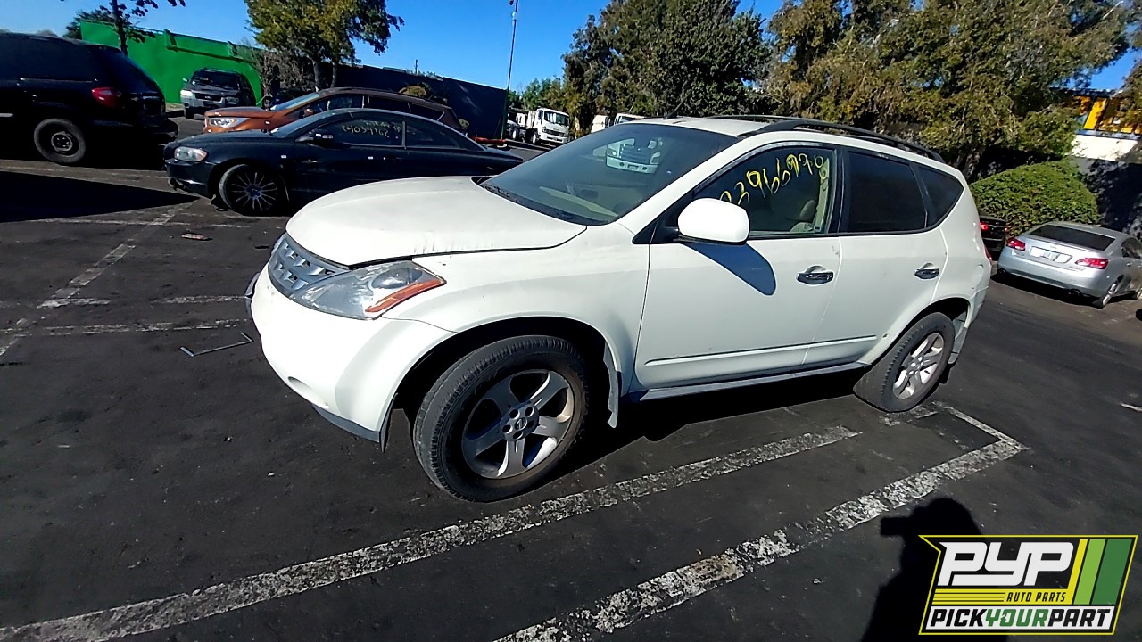 2005 NISSAN MURANO available for parts