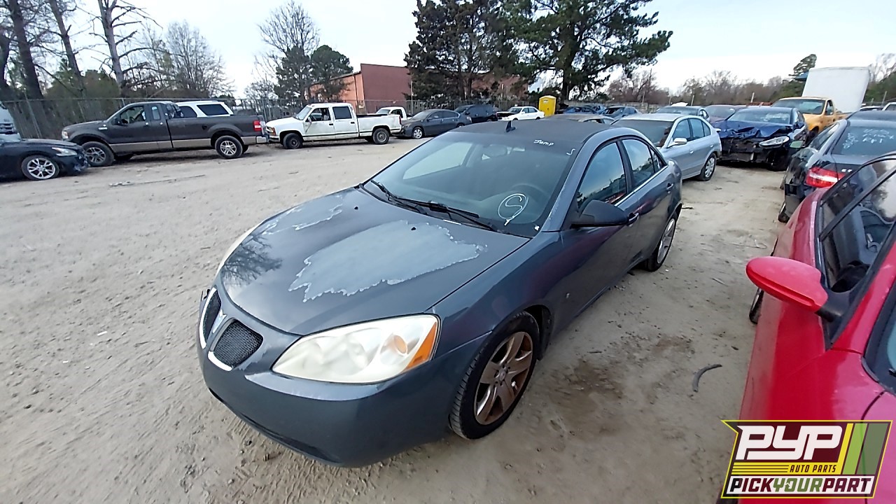 2009 PONTIAC G6 partes disponibles