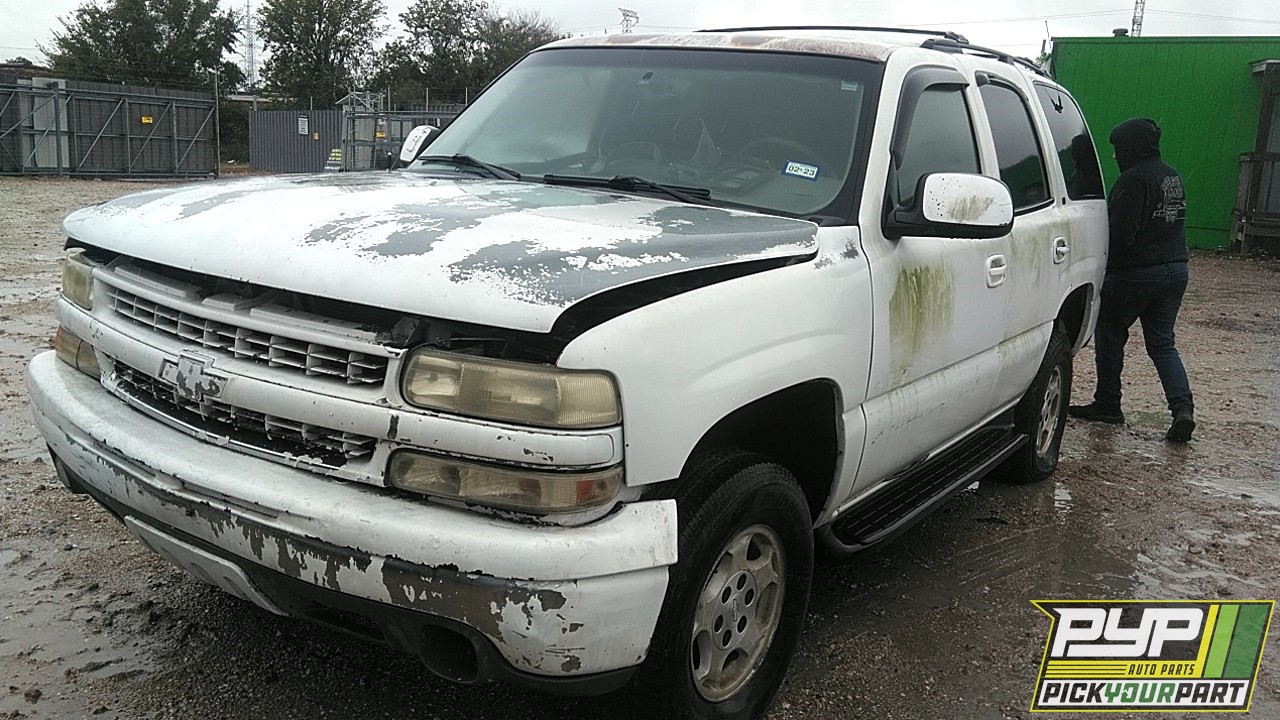 2001 CHEVROLET TAHOE available for parts