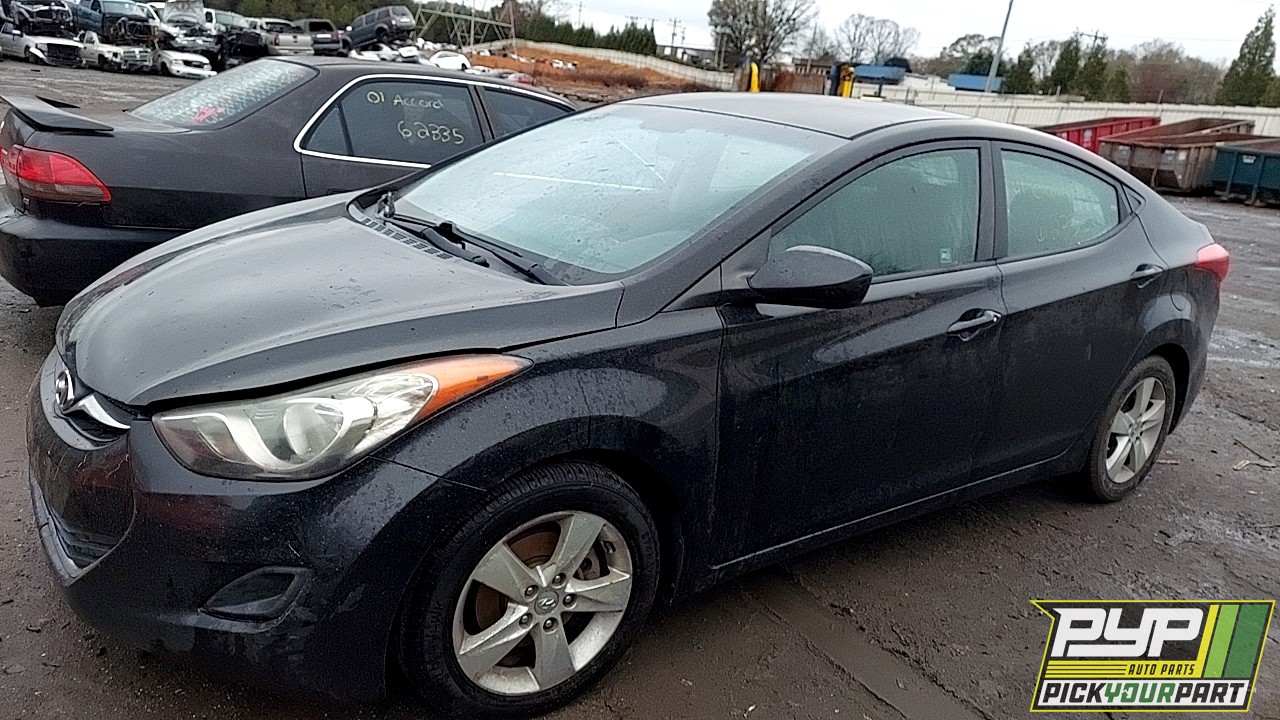 2011 HYUNDAI ELANTRA partes disponibles