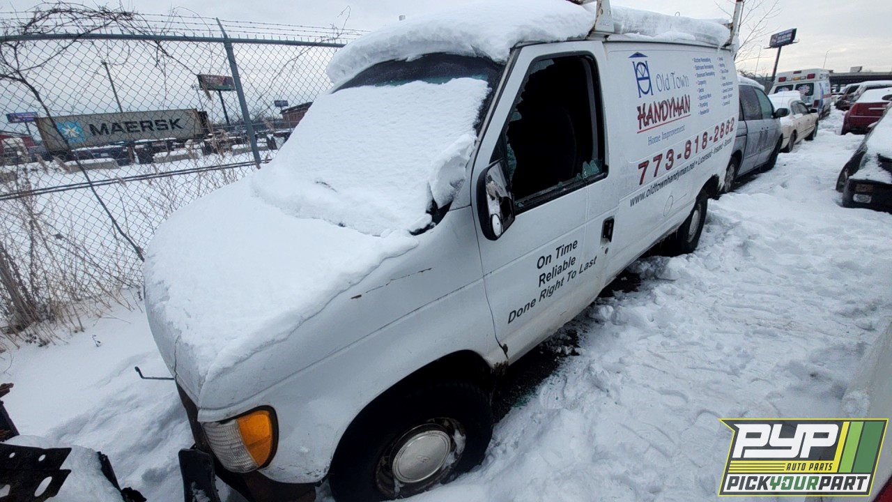 2002 FORD E-150 ECONOLINE partes disponibles