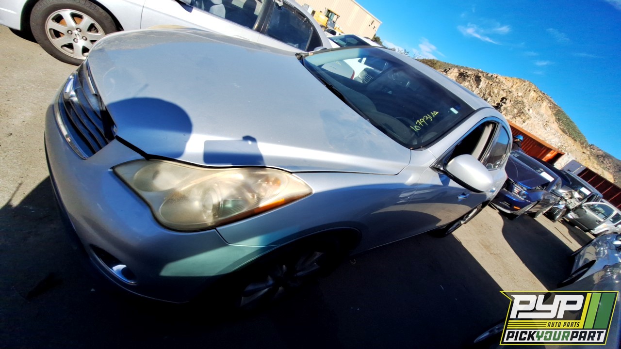 2008 INFINITI EX35 partes disponibles