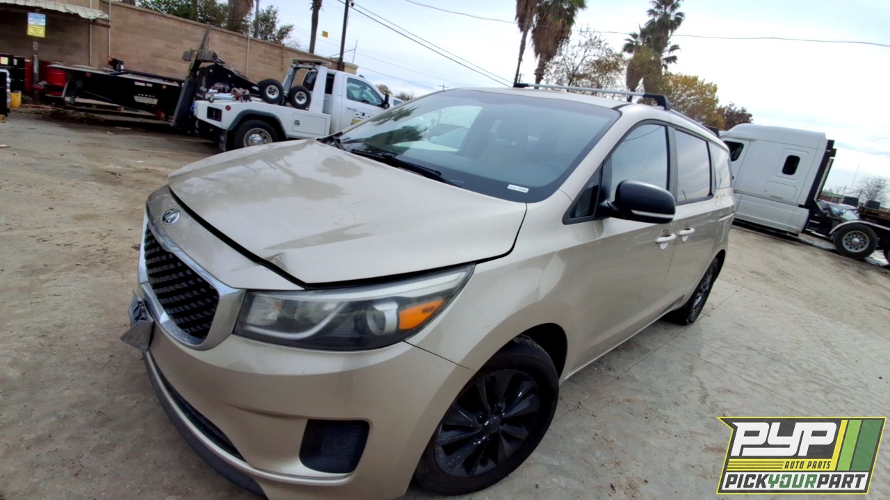 2015 KIA SEDONA available for parts