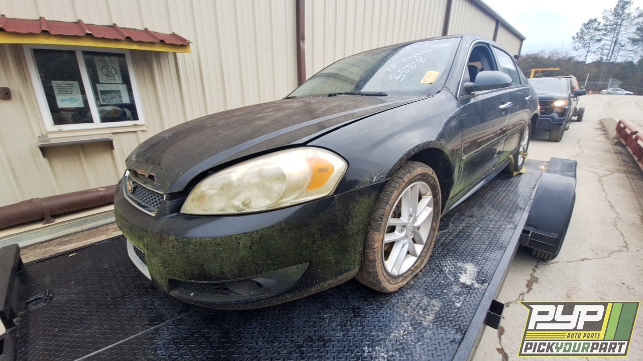 2012 CHEVROLET IMPALA available for parts
