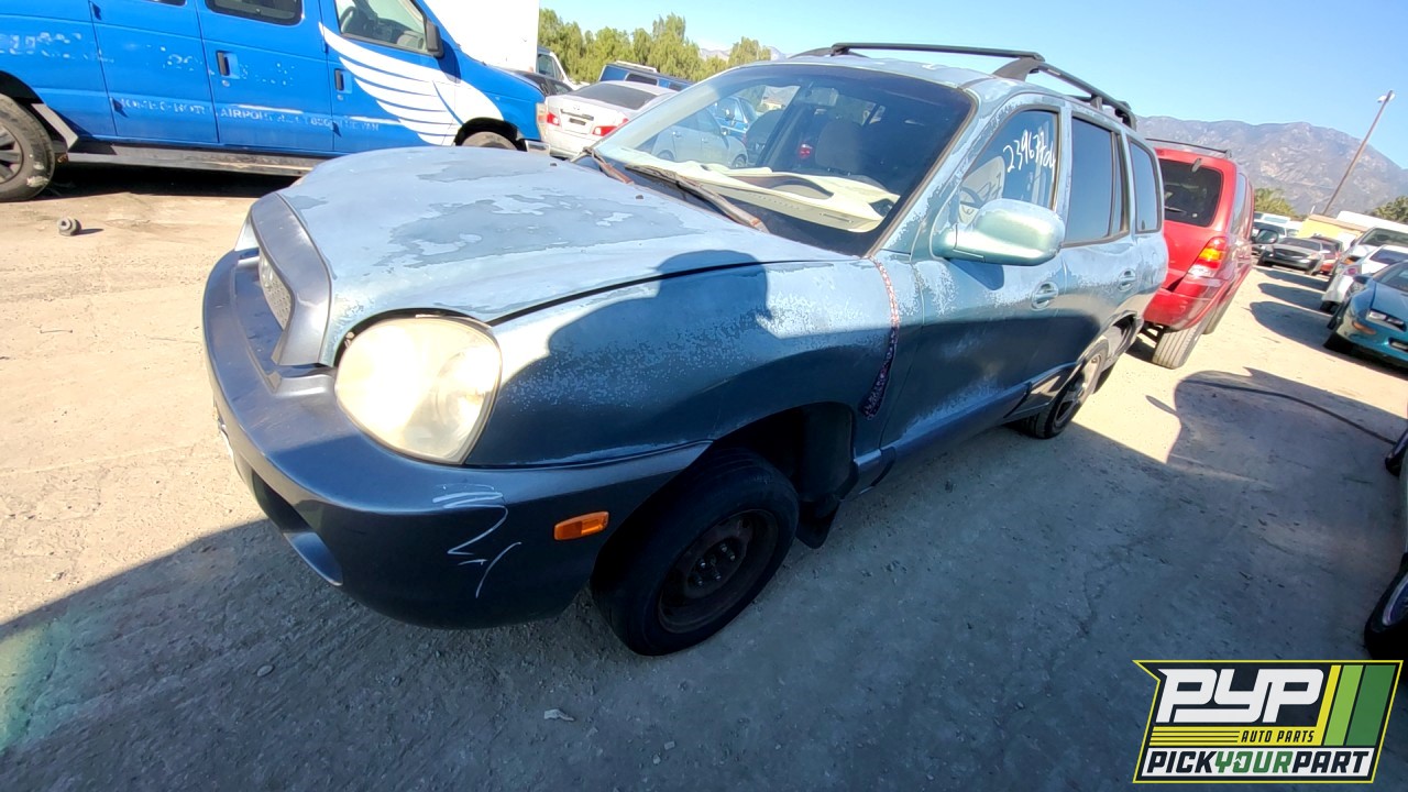 2003 HYUNDAI SANTA FE available for parts