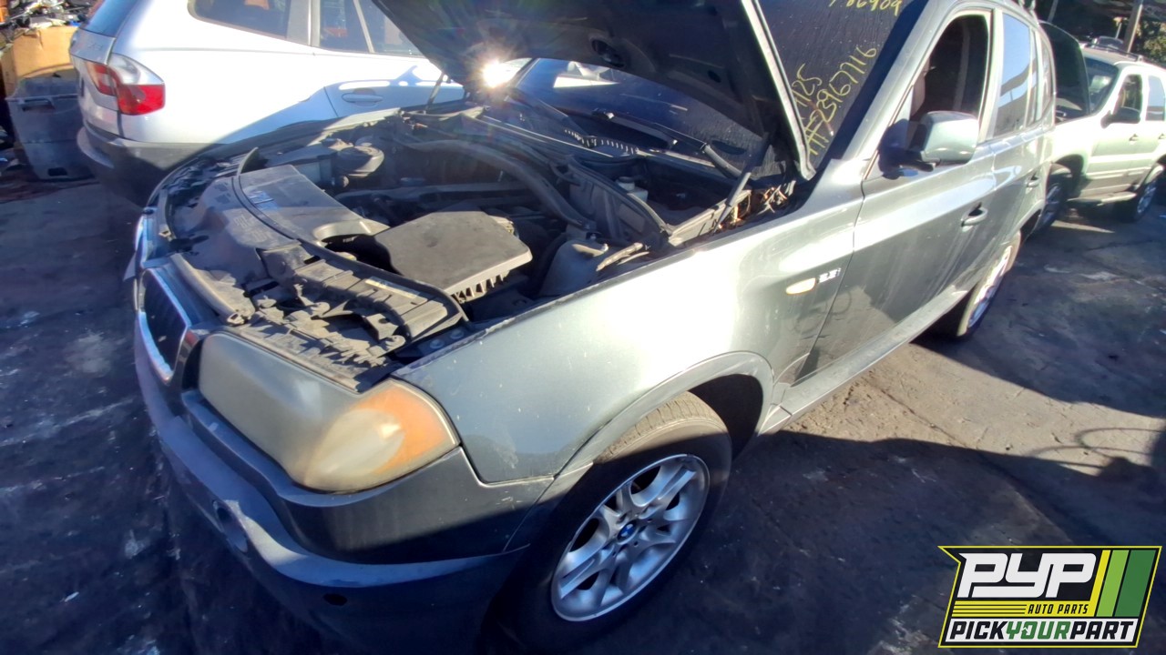 2004 BMW X3 partes disponibles