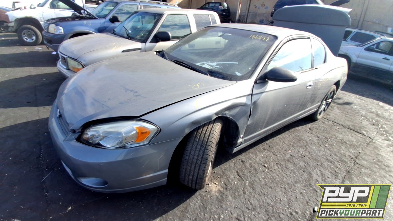2006 CHEVROLET MONTE CARLO partes disponibles