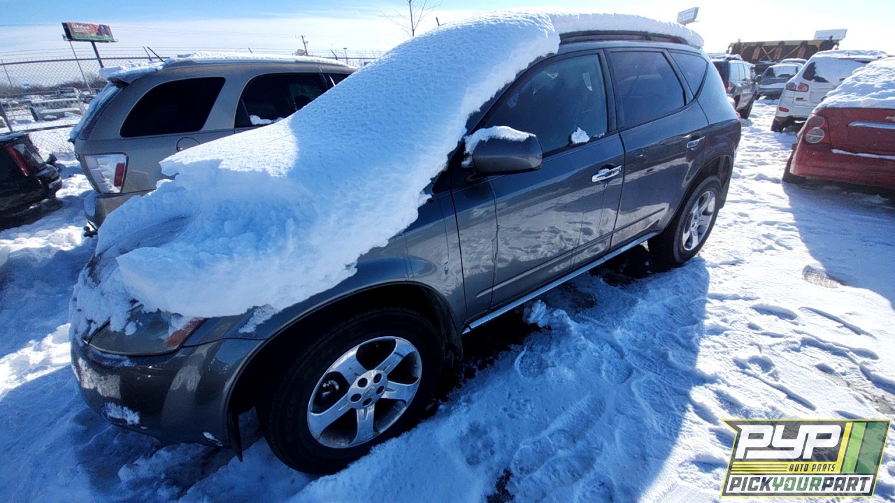 2006 NISSAN MURANO partes disponibles