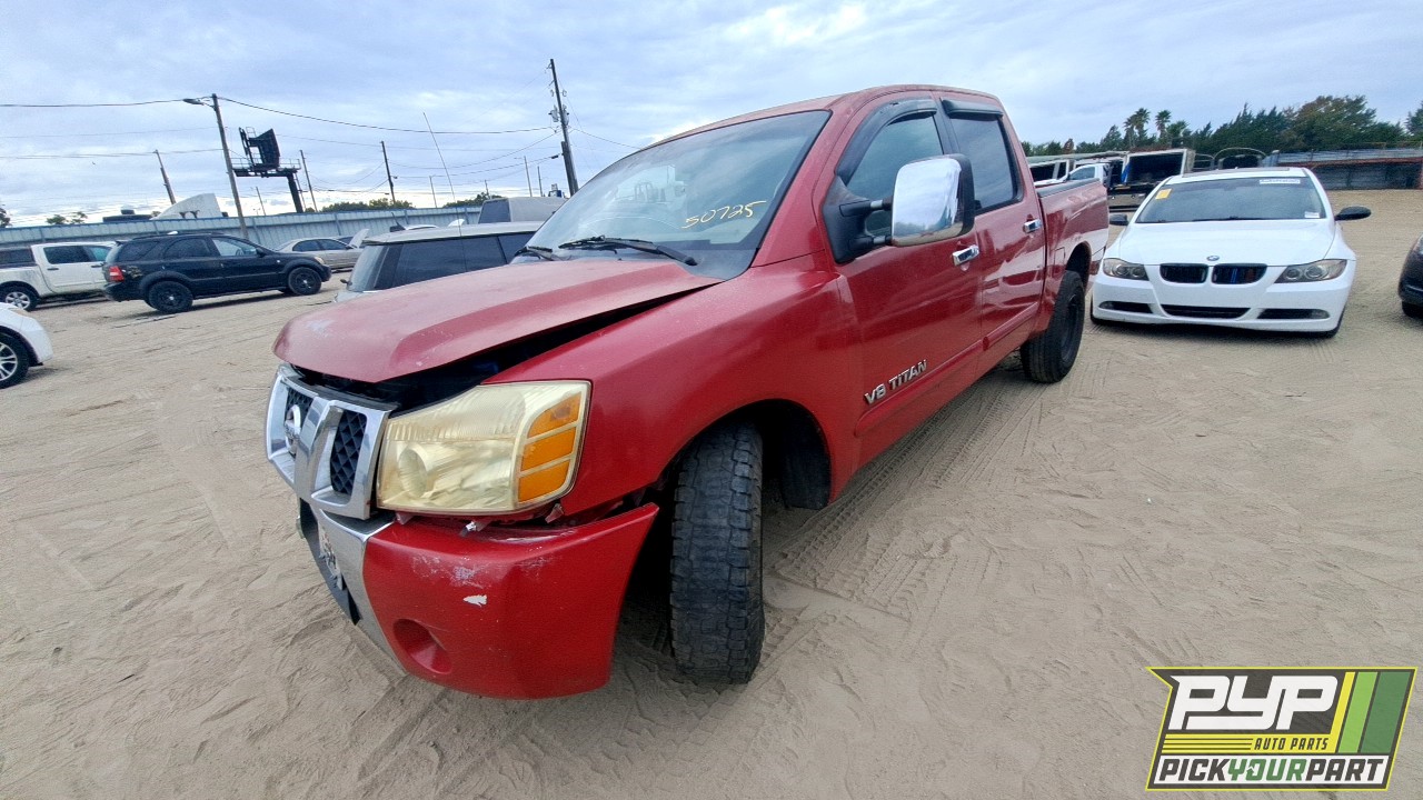 2006 NISSAN TITAN partes disponibles