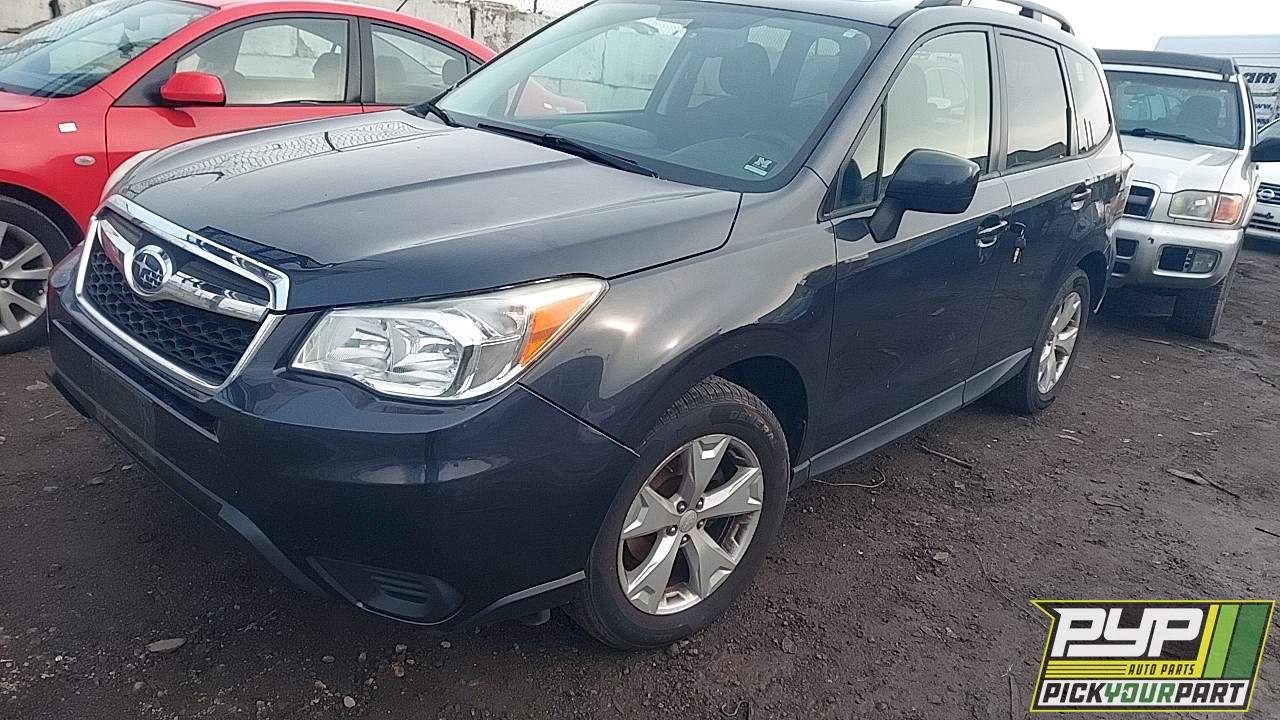 2015 SUBARU FORESTER partes disponibles