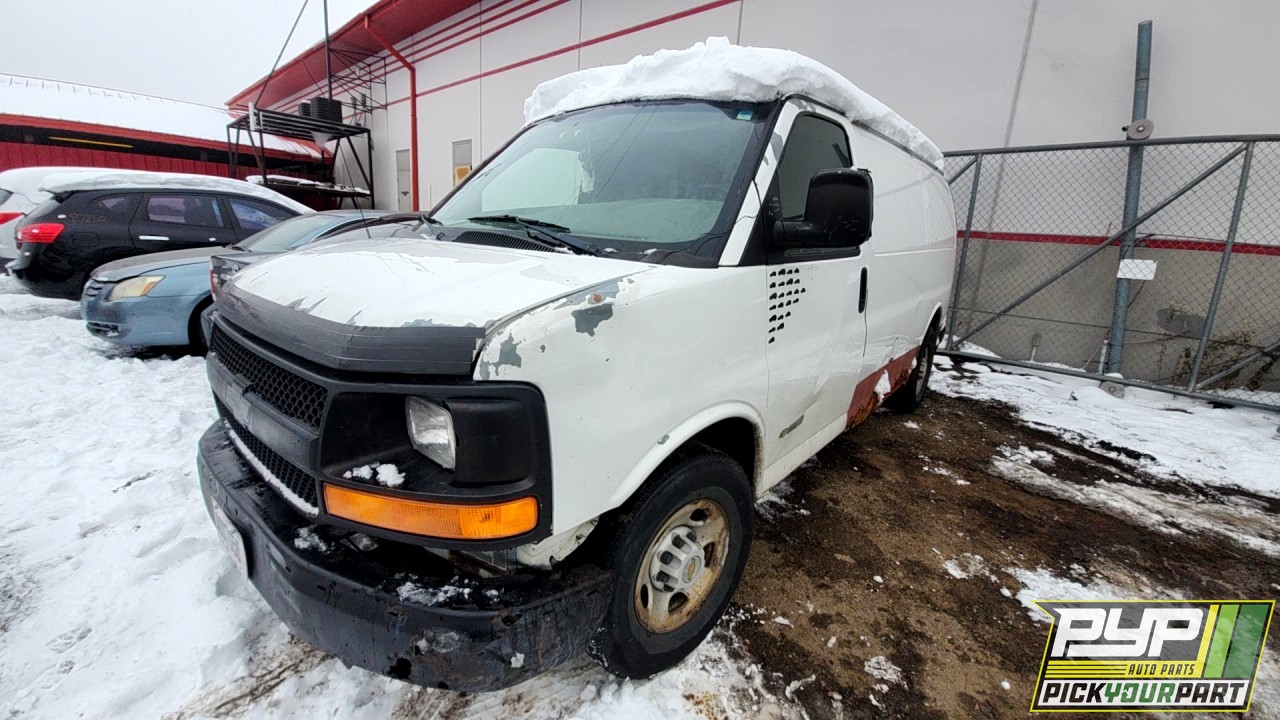 2003 CHEVROLET EXPRESS 2500 available for parts
