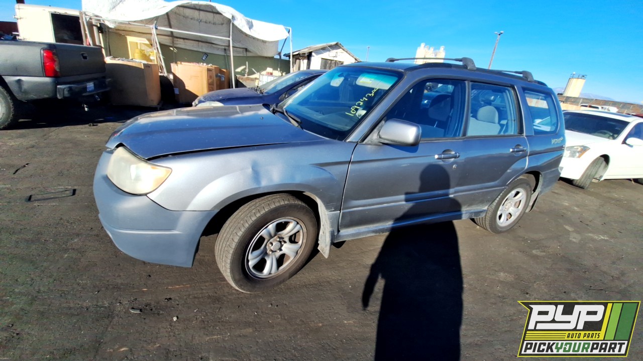 2007 SUBARU FORESTER partes disponibles