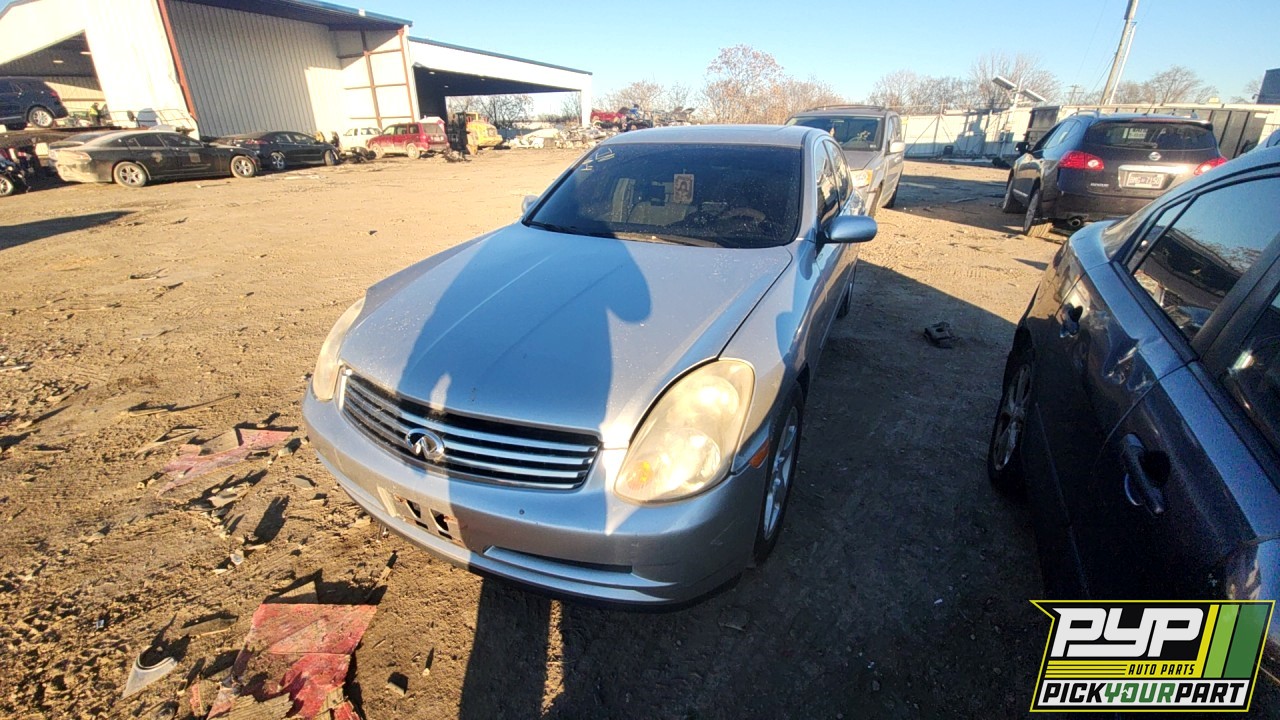 2003 INFINITI G35 available for parts