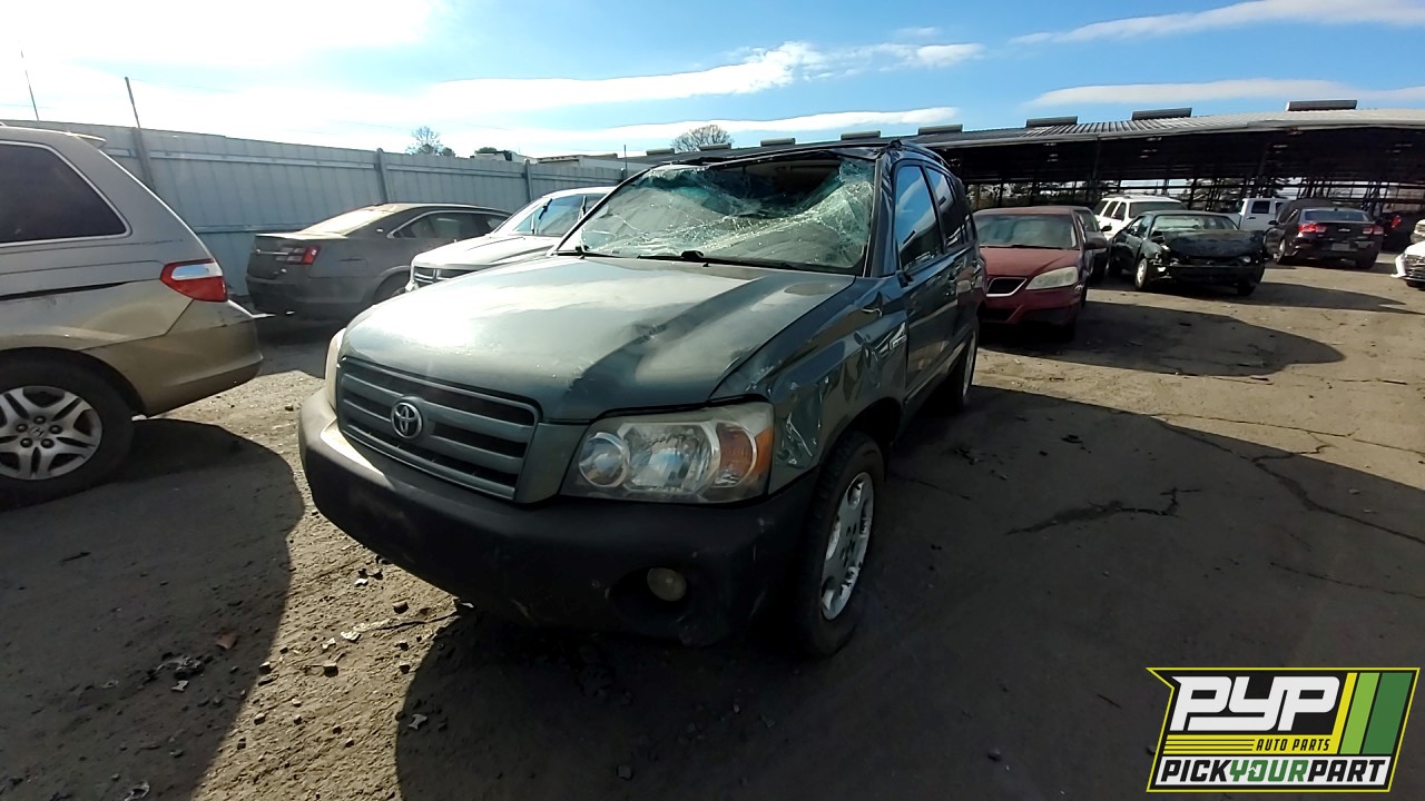 2006 TOYOTA HIGHLANDER partes disponibles