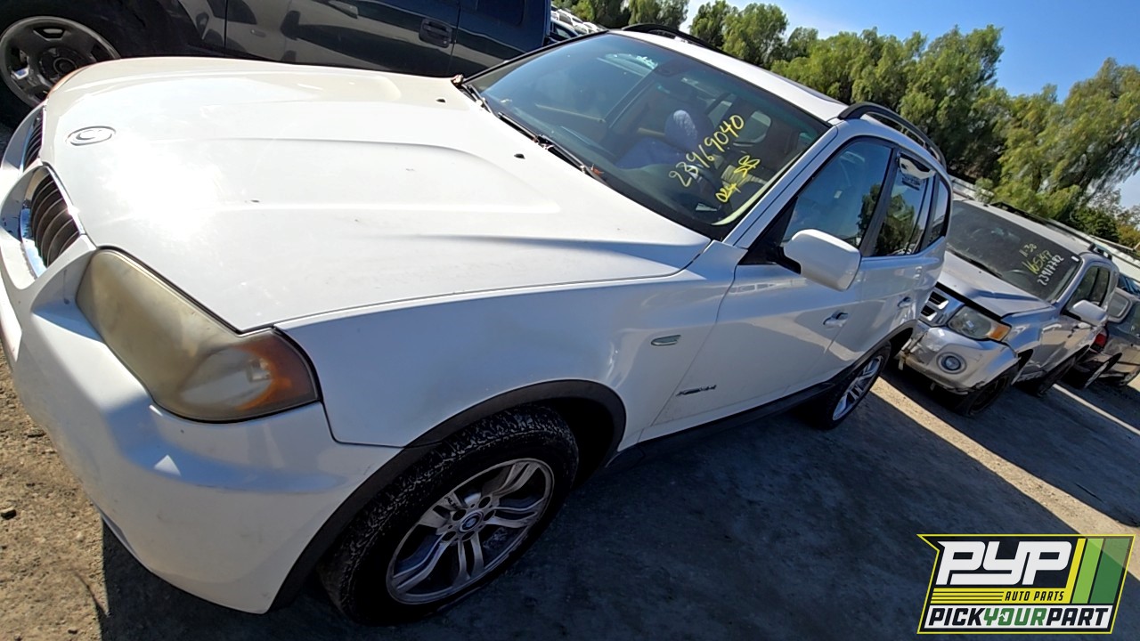 2006 BMW X3 partes disponibles