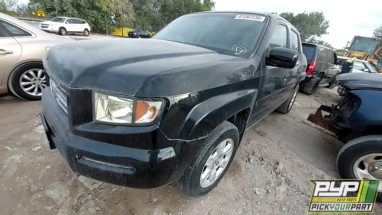 2007 HONDA RIDGELINE partes disponibles